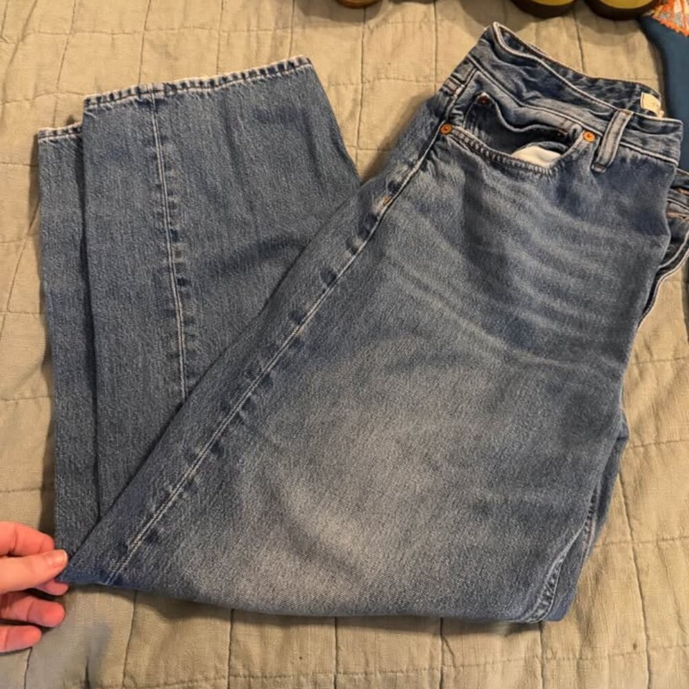 Madwell Dart Barrel Jeans Sz 28